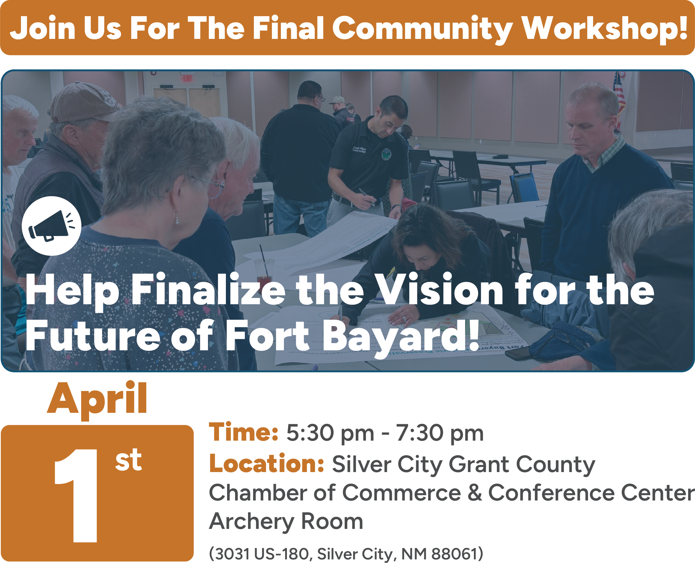 Fort Bayard Third Public Meeting